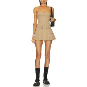 Lovers And Friends 'Remy' Tan Mini Dress Size XXS